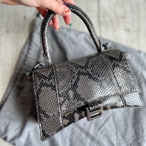 NEW! BALENCIAGA Hourglass Small Top Handle Bag!